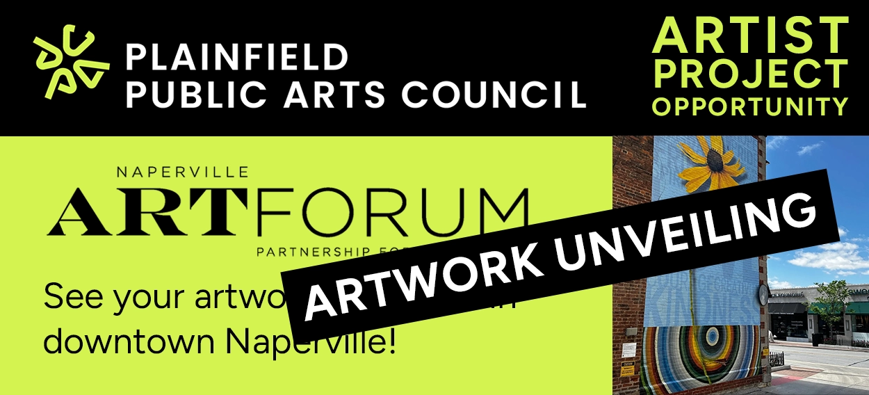 PPAC Artist opportunity announcement-Naperville Art Forum Mural Unveiling