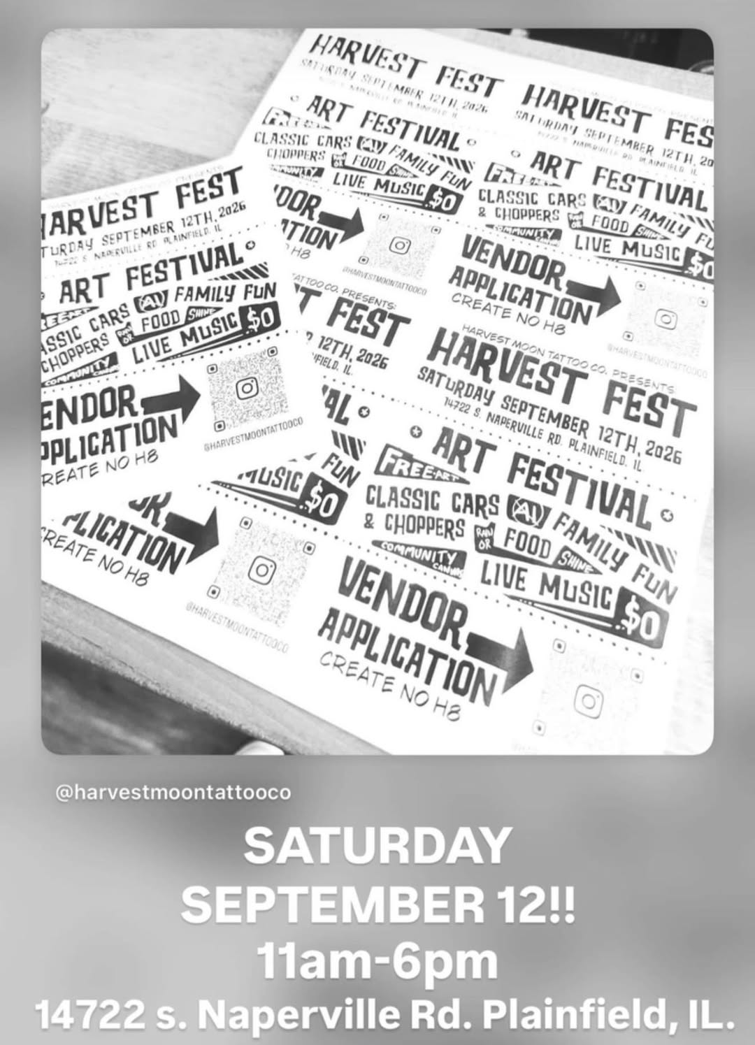 Harvest Fest 2026 - Presented by Harvest Moon Tattoo